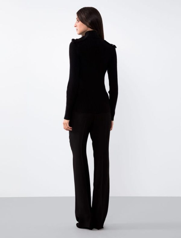 Bcbg MICRO-RIB KNITWEAR TOP - Image 2