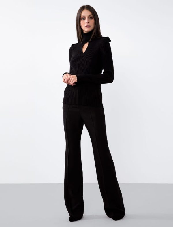 Bcbg MICRO-RIB KNITWEAR TOP - Image 3