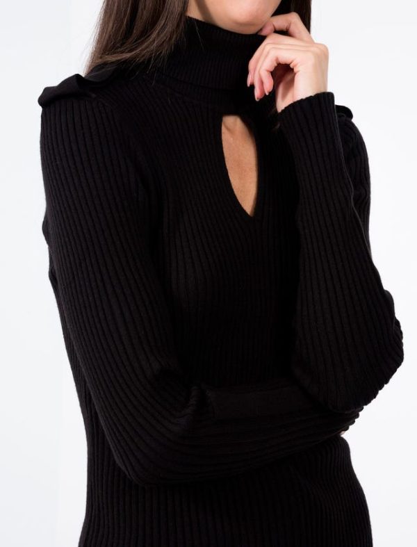 Bcbg MICRO-RIB KNITWEAR TOP - Image 5