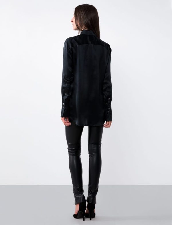 Bcbg SATIN OVERSIZE SHIRT - Image 2