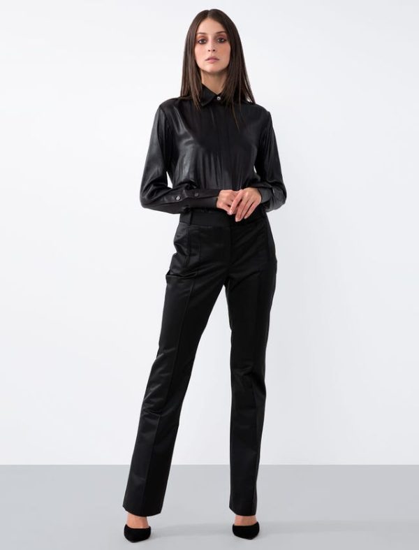 Bcbg VELVET CLASSIC SHIRT - Image 3