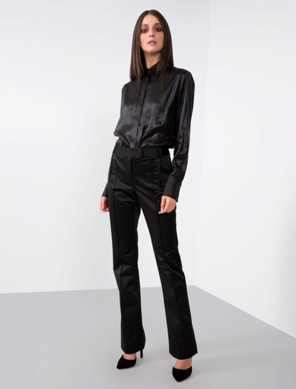 Bcbg VELVET CLASSIC SHIRT - Image 5