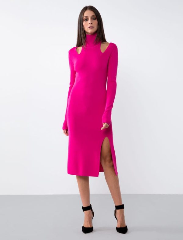 Bcbg CUT-OUT KNITWEAR DRESS - Image 3