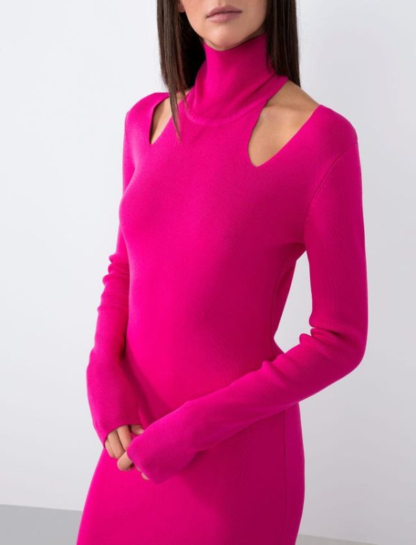 Bcbg CUT-OUT KNITWEAR DRESS - Image 4