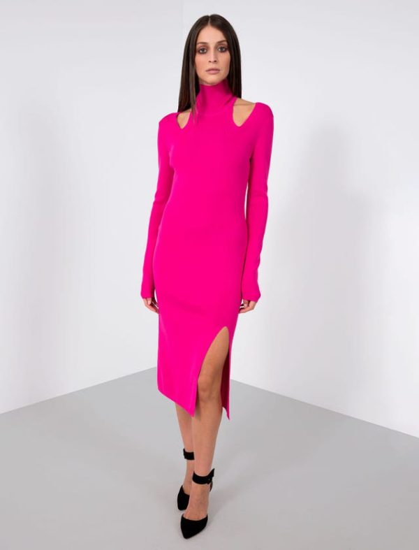 Bcbg CUT-OUT KNITWEAR DRESS - Image 5