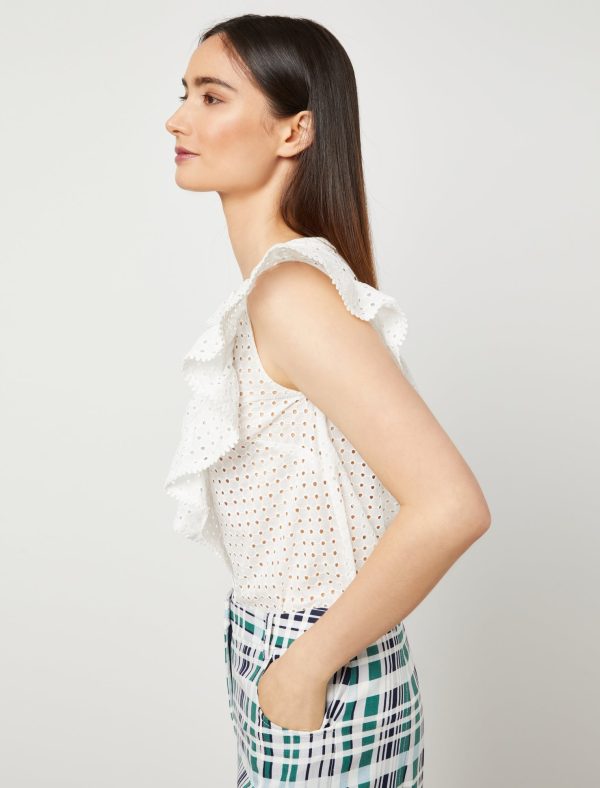 Bcbg Bianca Ruffle Top - Image 11