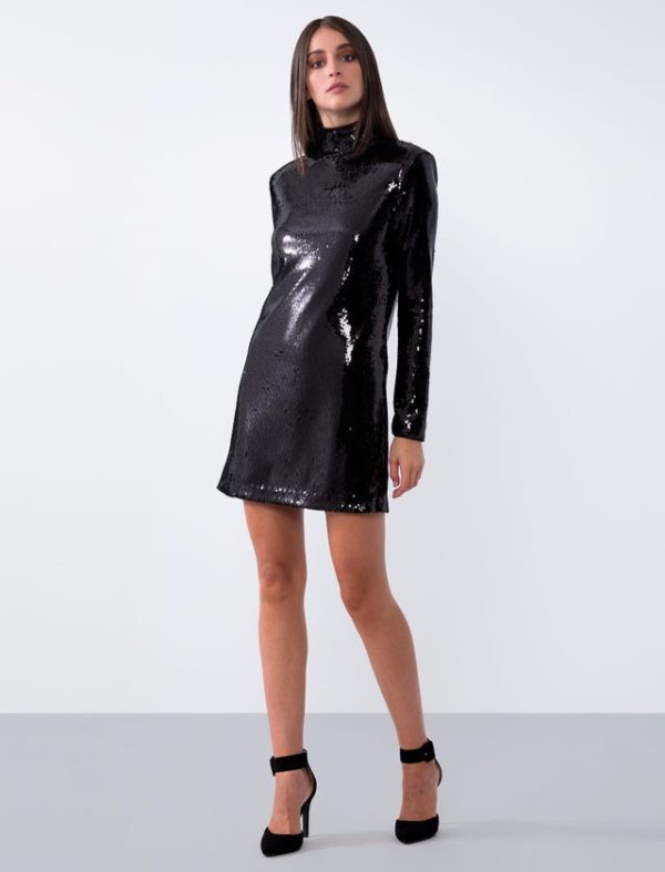 Bcbg SEQUINS COCKTAIL DRESS