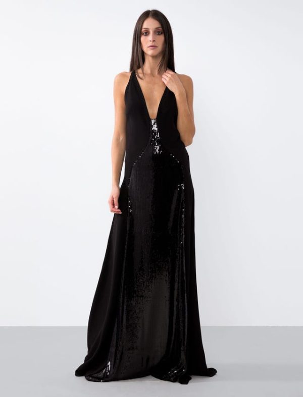 Bcbg CADY EVENING DRESS WITH EMBROIDERED SEQUINS - Image 5