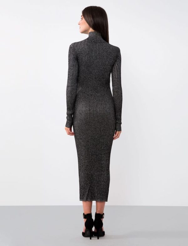 Bcbg LUREX KNITWEAR DRESS - Image 2