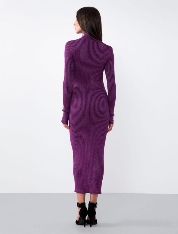 Bcbg LUREX KNITWEAR DRESS - Image 2