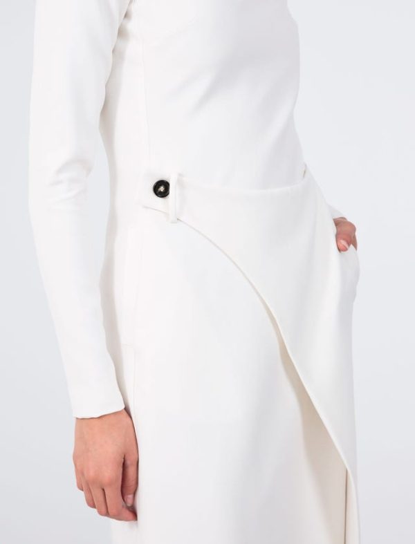 Bcbg STRETCH WOOLWRAP DRESS - Image 5