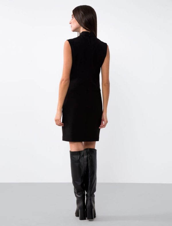 Bcbg JERSEY MILANO STITCH MINI DRESS - Image 2