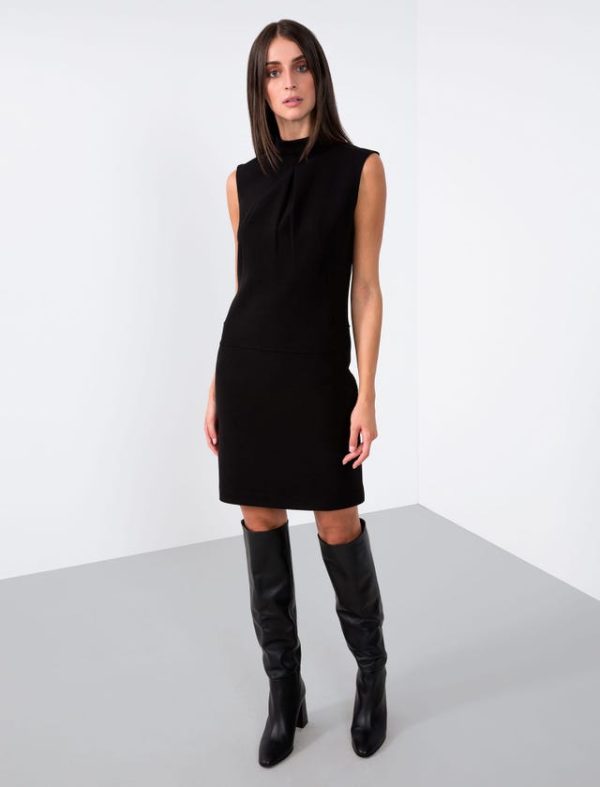 Bcbg JERSEY MILANO STITCH MINI DRESS - Image 3