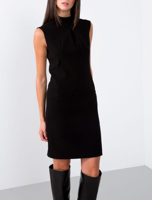 Bcbg JERSEY MILANO STITCH MINI DRESS - Image 4