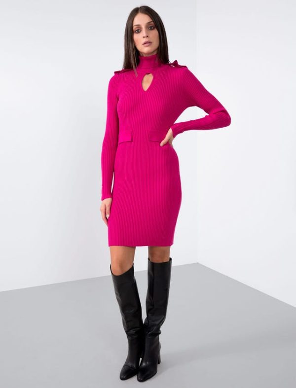 Bcbg KNITWEAR MINI DRESS - Image 4