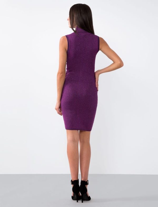 Bcbg LUREX KNITWEAR MINI DRESS - Image 2