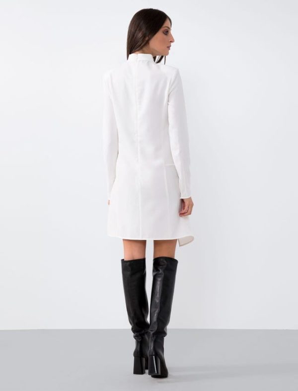 Bcbg STRETCH WOOL MINI DRESS - Image 2