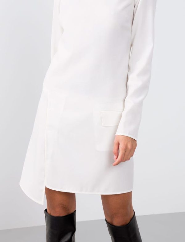 Bcbg STRETCH WOOL MINI DRESS - Image 4