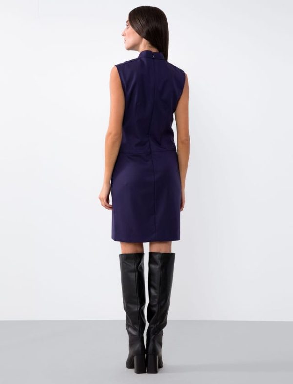 Bcbg STRETCH WOOL MINI DRESS - Image 2