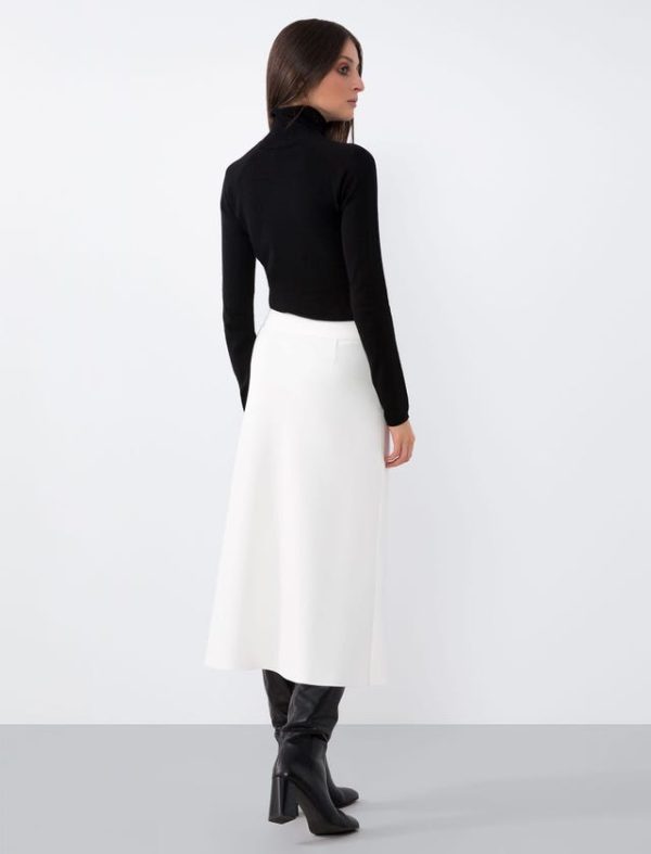 Bcbg JERSEY MILANO STITCH MIDI SKIRT - Image 2