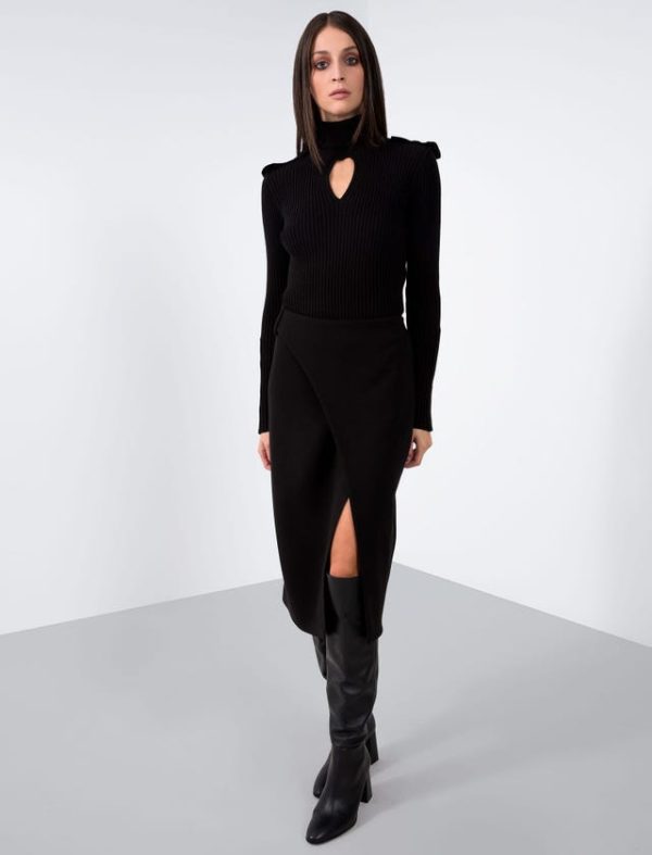 Bcbg JERSEY MILANO STITCH SKIRT - Image 4