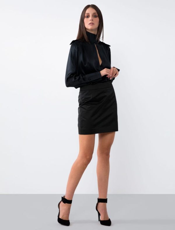 Bcbg WOOL/VISCOSE PENCIL SKIRT - Image 5