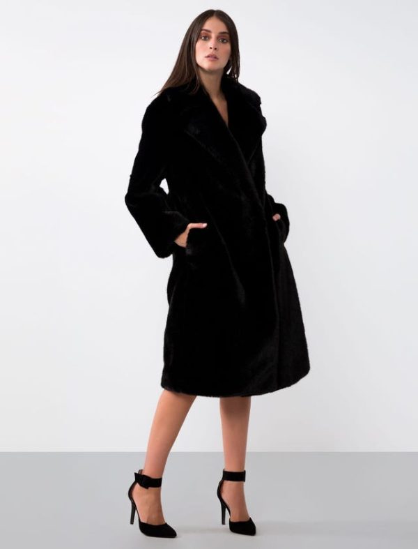 Bcbg FAUX FUR COAT - Image 3