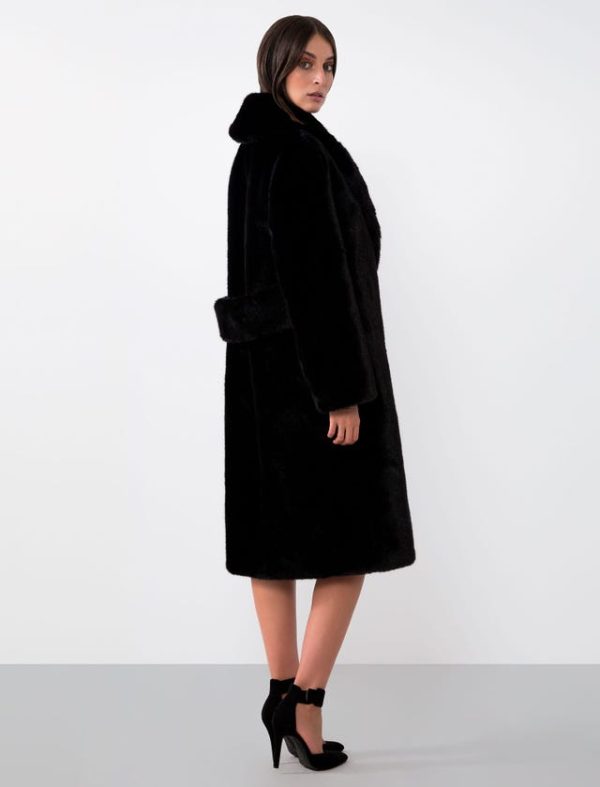 Bcbg FAUX FUR COAT - Image 4