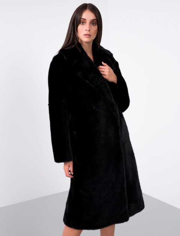 Bcbg FAUX FUR COAT - Image 5