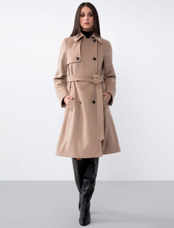 Bcbg WOOL TRENCH