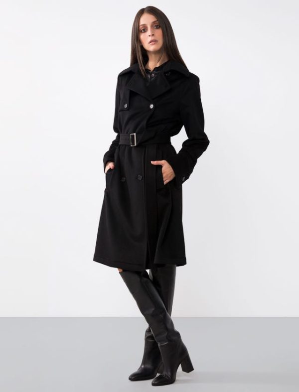 Bcbg WOOL TRENCH