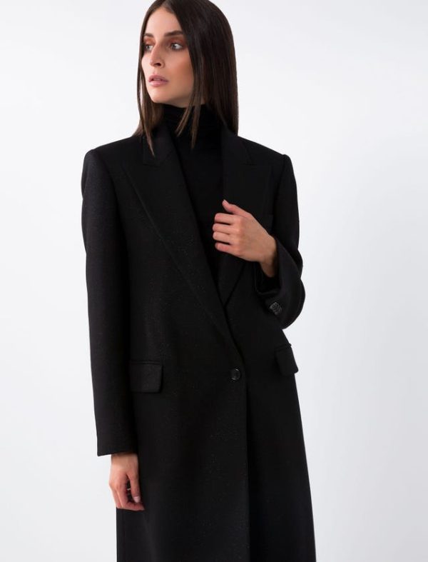 Bcbg LUREX WOOL TAILORED COAT - Image 4