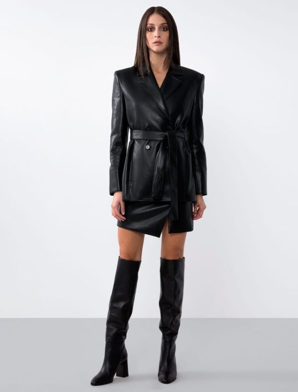 Bcbg FAUX LEATHER JACKET - Image 2