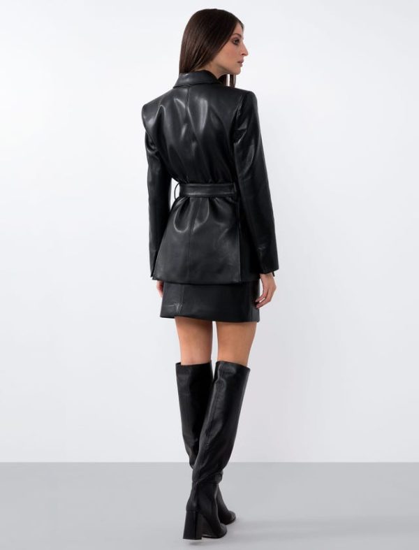 Bcbg FAUX LEATHER JACKET - Image 3