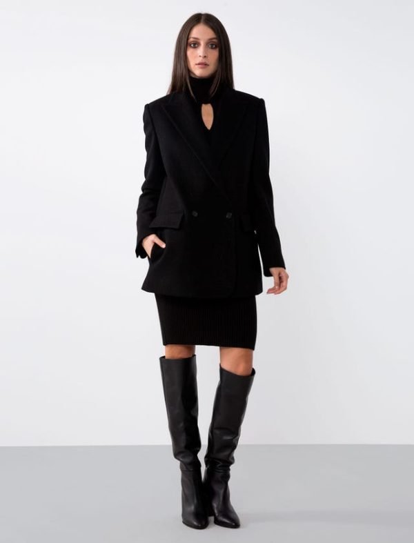 Bcbg LUREX WOOL JACKET