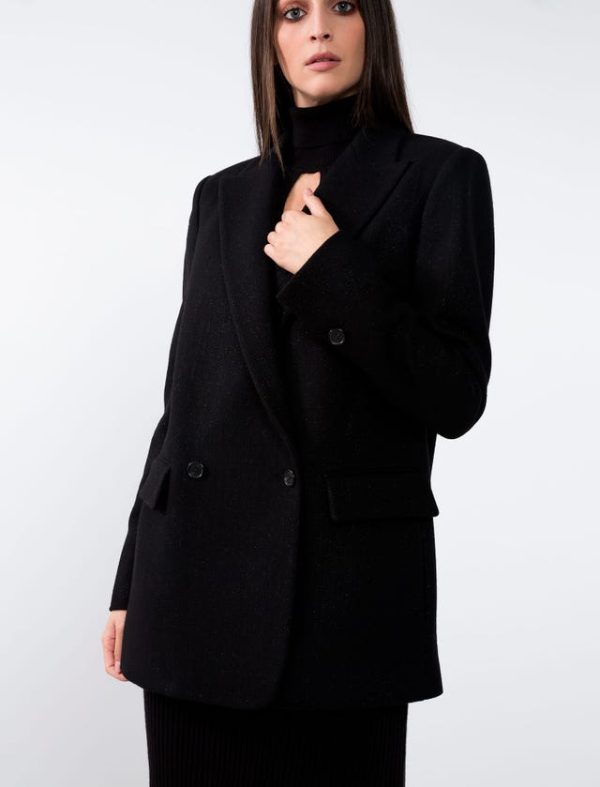 Bcbg LUREX WOOL JACKET - Image 4