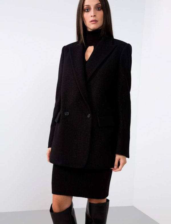 Bcbg LUREX WOOL JACKET - Image 5