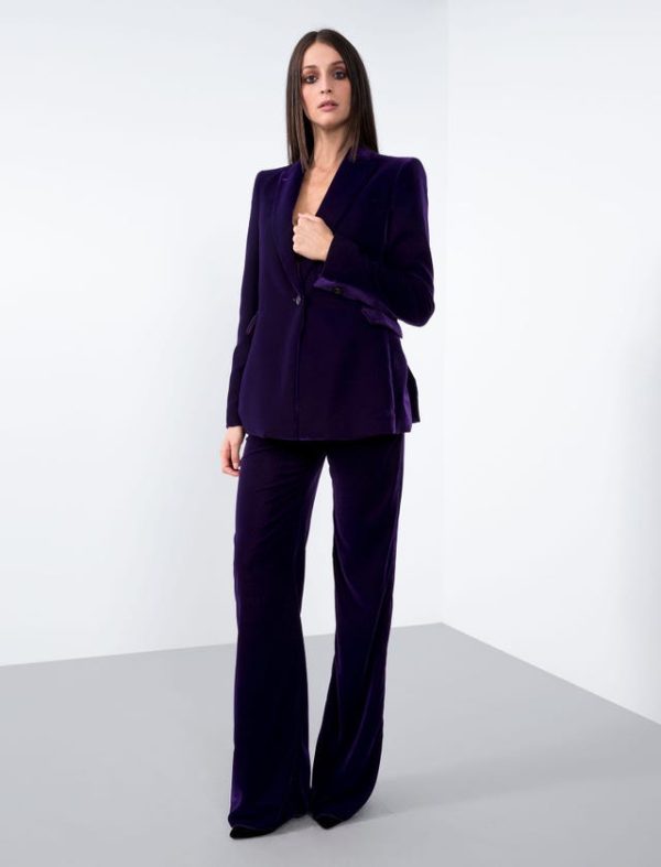 Bcbg VELVET TAILORING BLAZER - Image 4