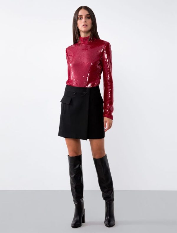 Bcbg SEQUIN BODYSUIT