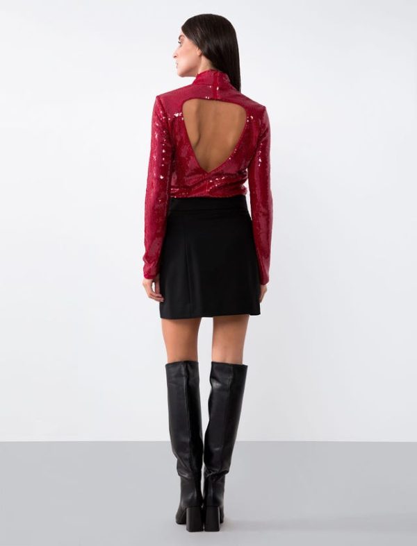 Bcbg SEQUIN BODYSUIT - Image 2