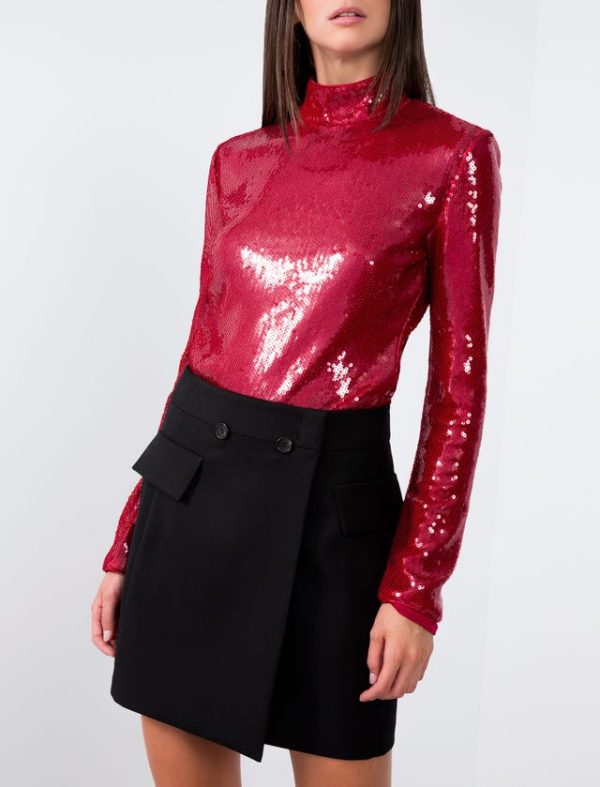 Bcbg SEQUIN BODYSUIT - Image 5