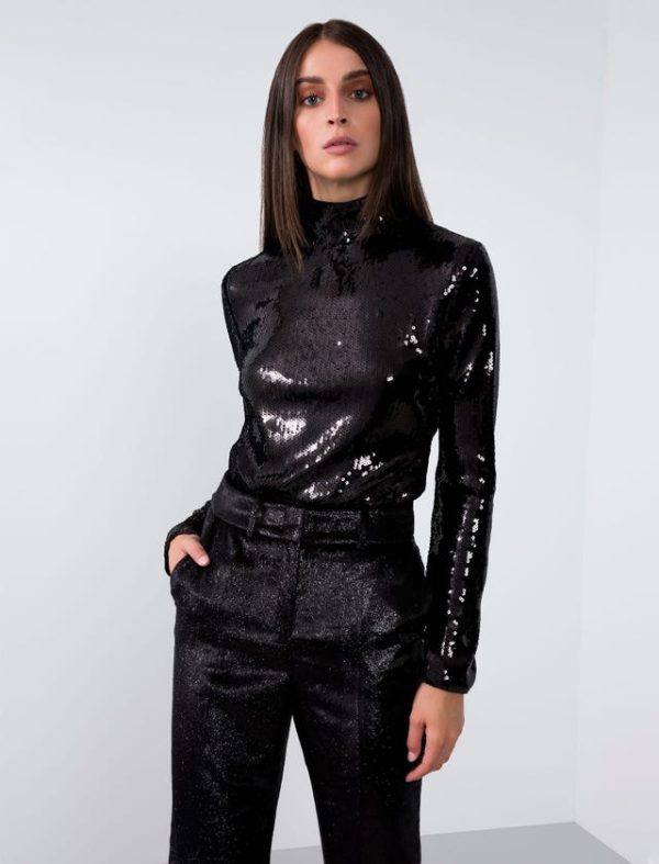 Bcbg SEQUIN BODYSUIT - Image 4