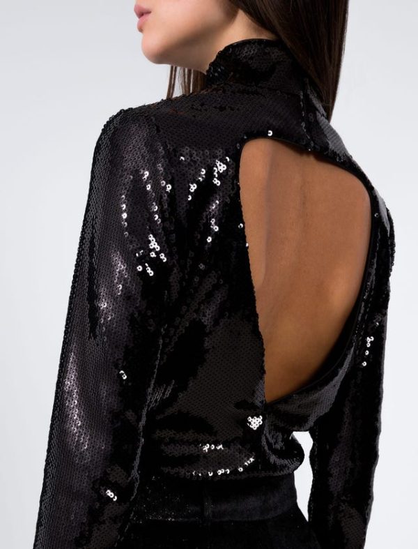 Bcbg SEQUIN BODYSUIT - Image 5