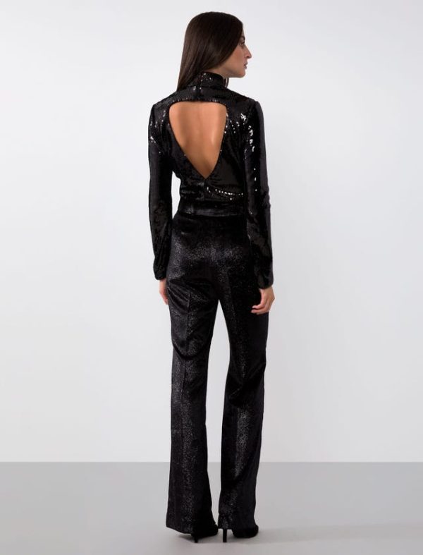 Bcbg LUREX VELVET TAILORING PANT - Image 2