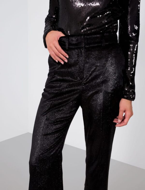 Bcbg LUREX VELVET TAILORING PANT - Image 3