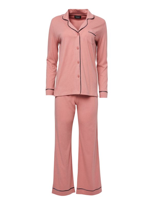 Bcbg Bonnie Long Sleeve Top & Pant Pajama Set - Image 5