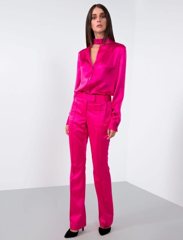 Bcbg WOOL/VISCOSE FLARED PANT - Image 4