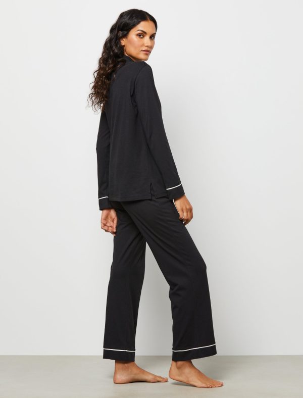 Bcbg Bonnie Long Sleeve Top & Pant Pajama Set - Image 3