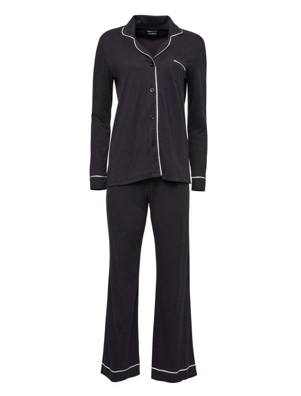 Bcbg Bonnie Long Sleeve Top & Pant Pajama Set - Image 5