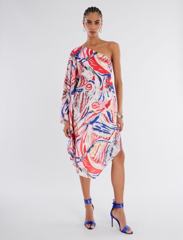 Bcbg ASHER ONE SHOULDER DRESS - Image 4